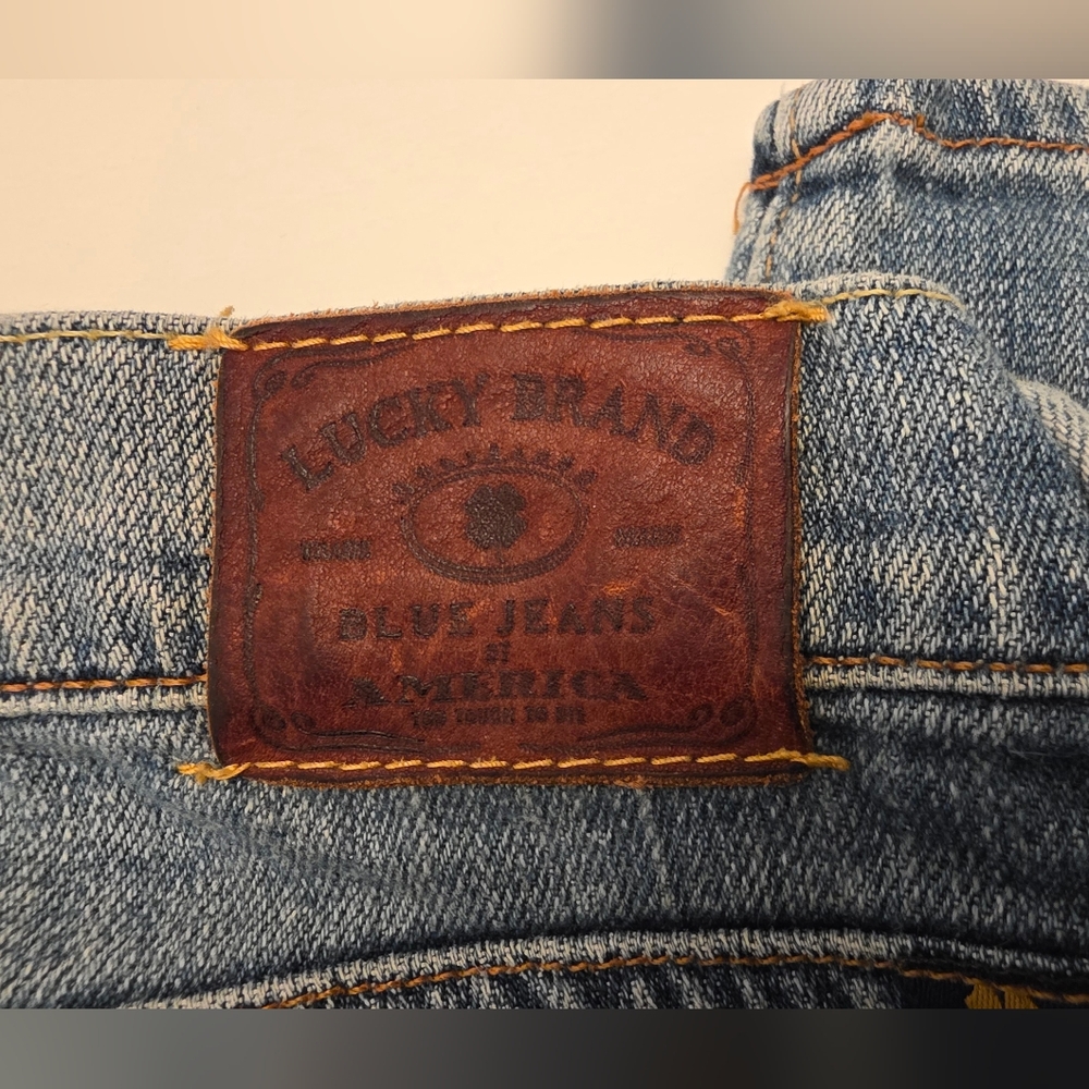 Lucky Brand Women's Blue Jeans Sweet N Straight ~ Size 4 / 27 Regular - Picture 5 of 7